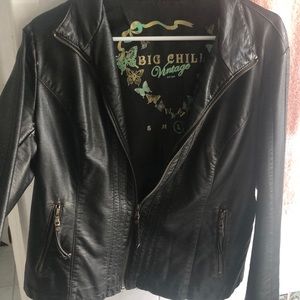 Big Chill vintage faux leather jacket